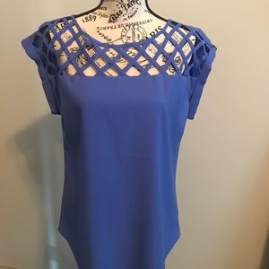 Blue Day to Night Blouse